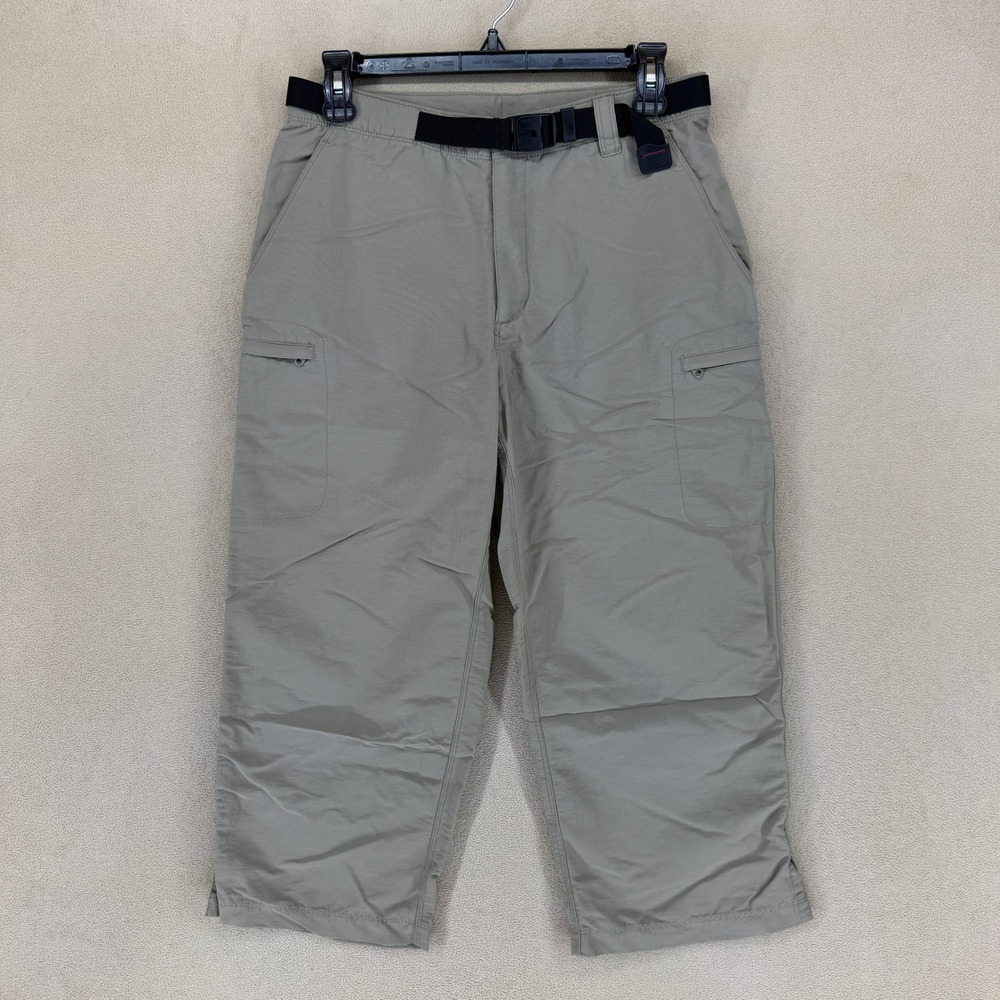 The North Face Womens Cargo Capri Pants Khaki Size S P Outdoor Hiking